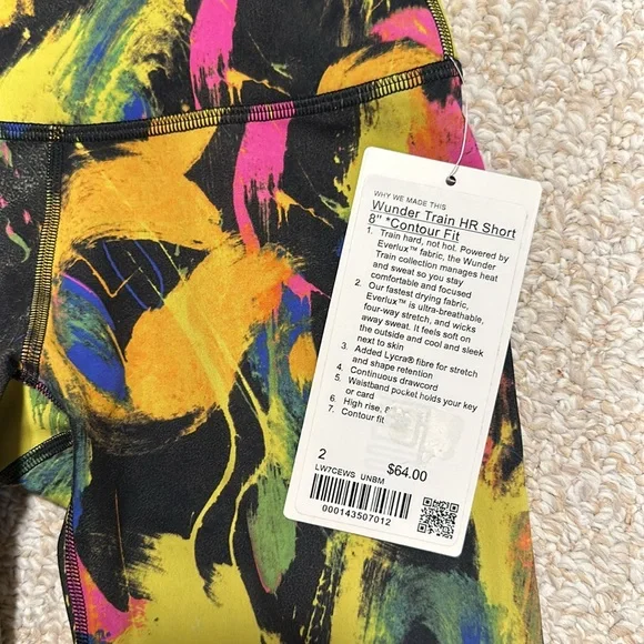 NWT Lululemon Wunder Train Contour Fit High-Rise Short 8" - Picture 4 of 9